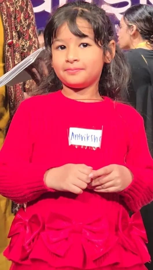 Antriksha Sharma achievement 1