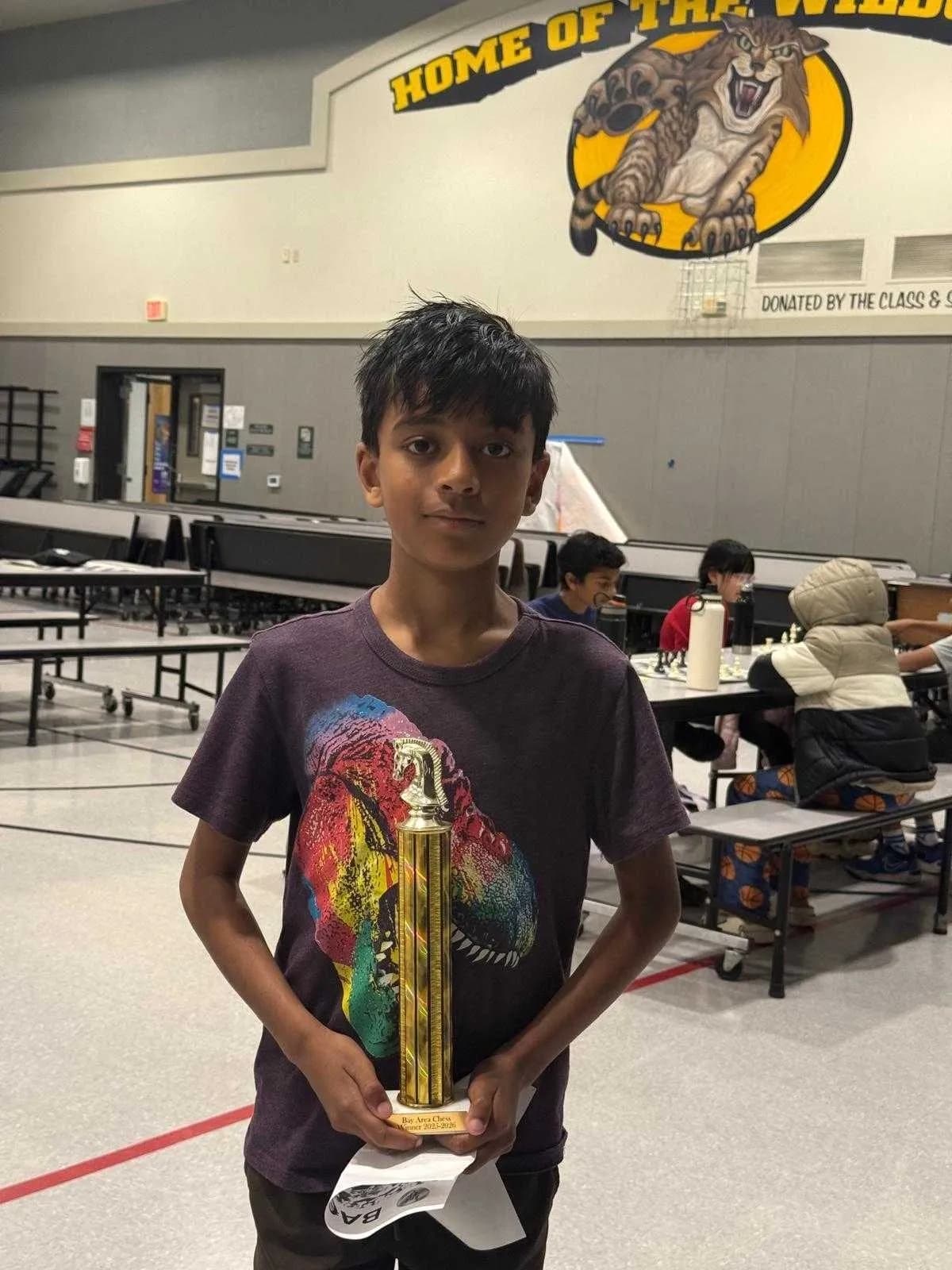 Destiny Chess Academy student achievement 10