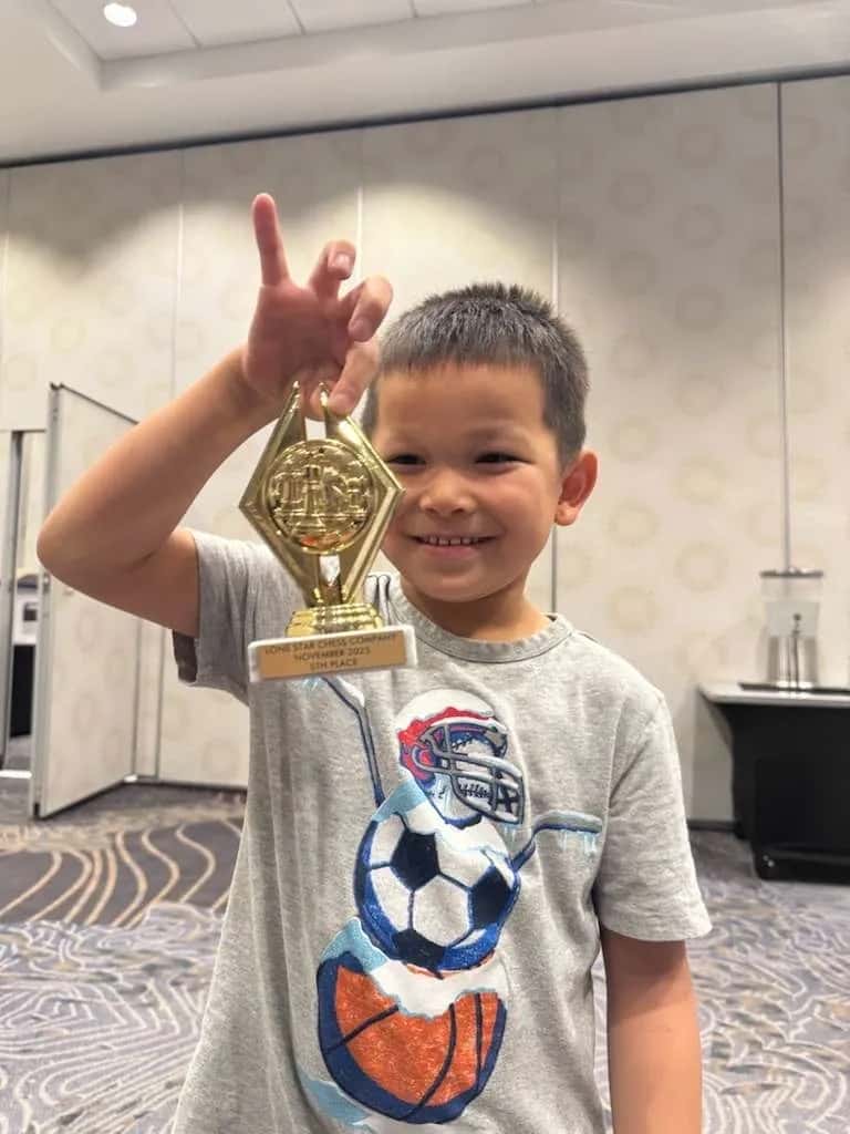 Destiny Chess Academy student achievement 44